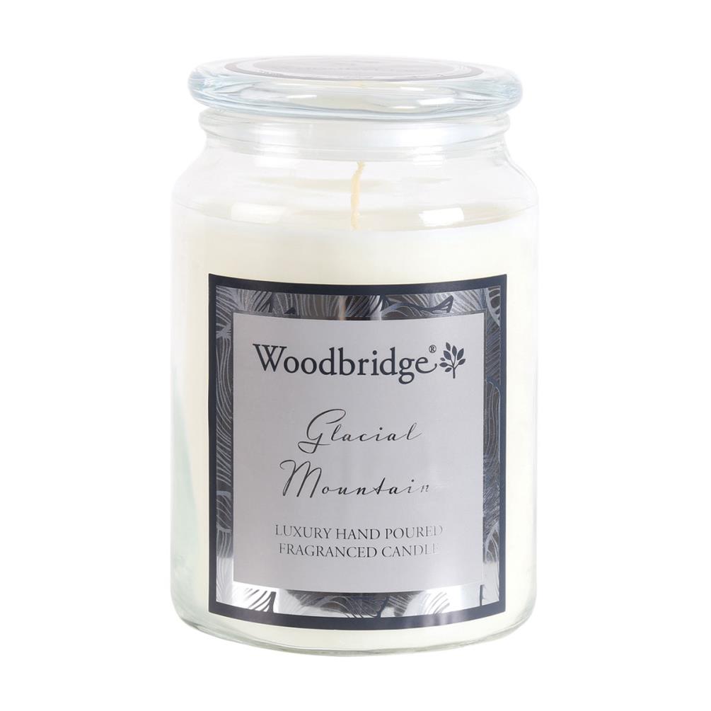 Woodbridge Glacial Mountain Large Jar Candle £9.89
